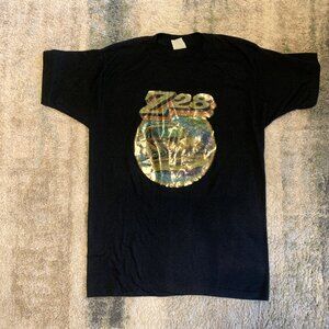 Vintage Camaro Z28 Single Stitched Tee Black Size Large